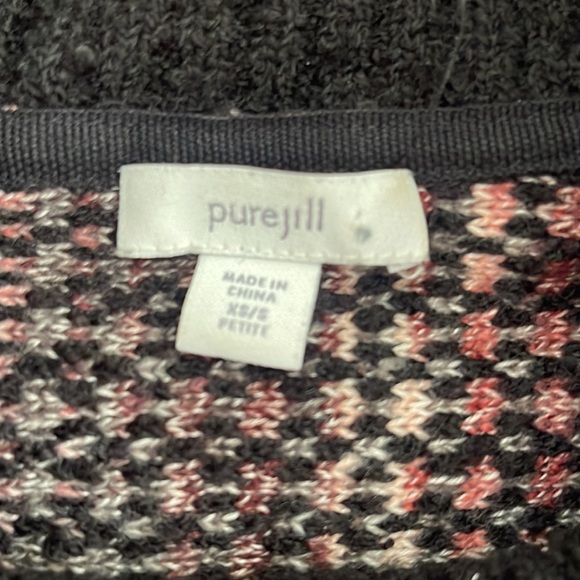 COPY - Pure Jill Knit Three Quarter Length Sleeve Cowl Neck Oversized Sweater - Picture 6 of 11